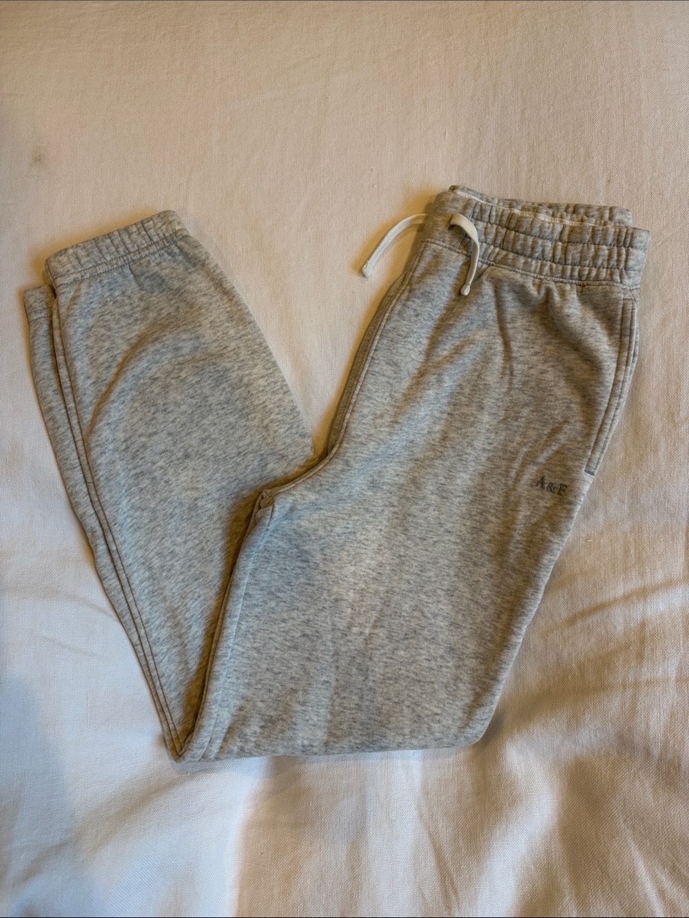 abercrombie kids Heather Gray Sweat Joggers